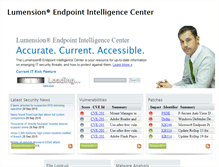 Tablet Screenshot of lavtic.lumension.com